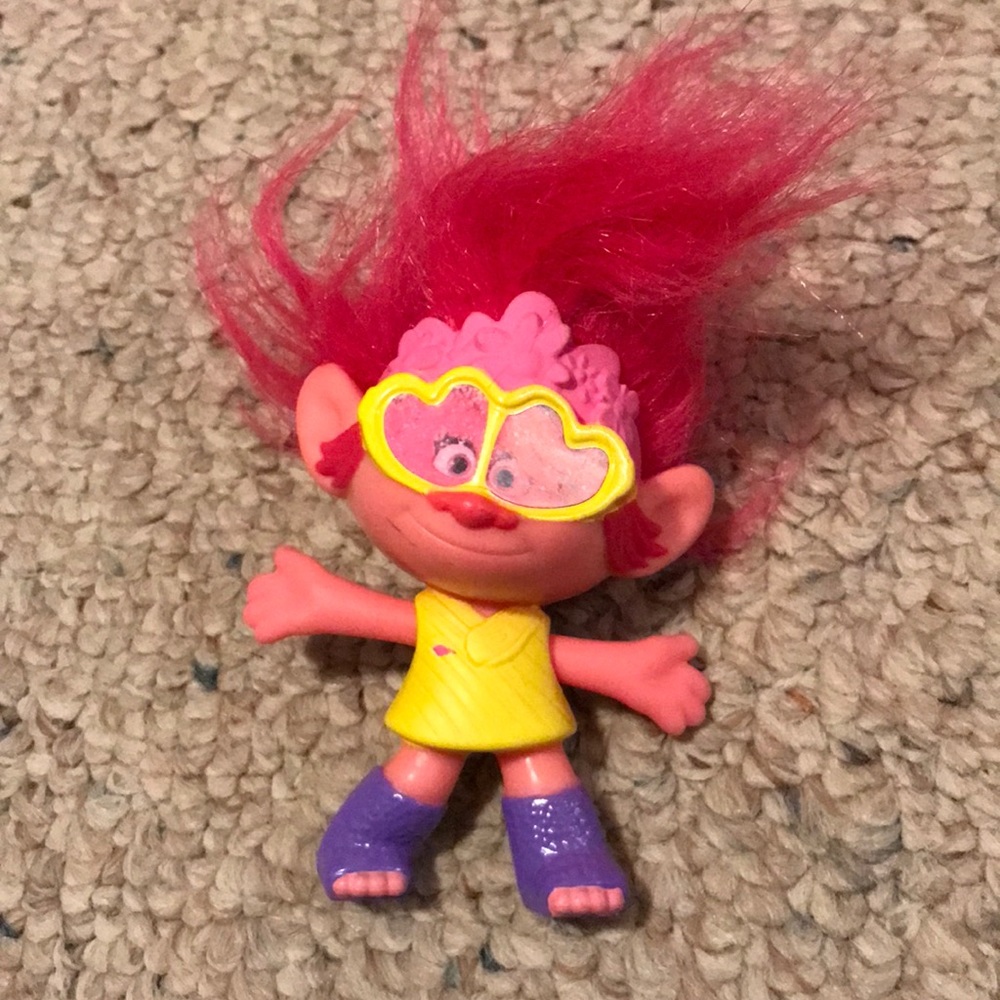 🎁5 for $10 Sale🎁 2020 McDonald's Trolls World Tour #1 PARTY POPPY Figure